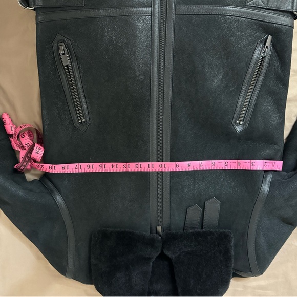 Blk dnm shearling - Picture 6 of 10